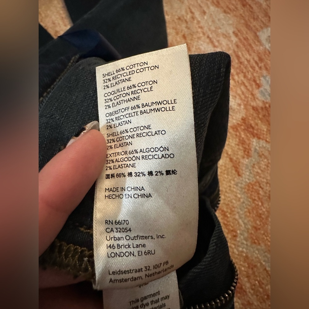 Anthropologie Pilcro the icon flare jeans dark wash size 26 OBI438359 - Picture 4 of 14